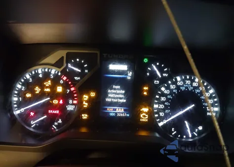 2022 Toyota Tundra Sr5 z USA, uszkodzony, nr VIN 5TFLA5DA4NX002598